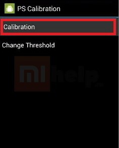 Приложение Calibrate Sensor 2